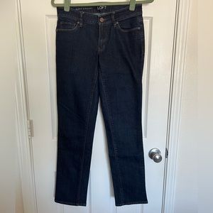 Ann Taylor LOFT Curvy Straight Leg Jeans
